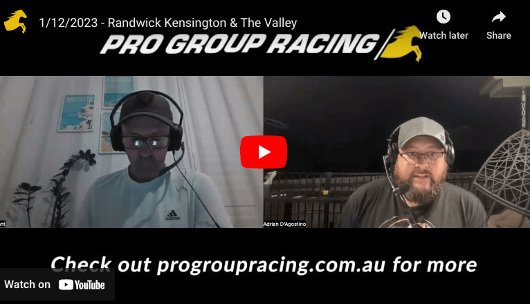 Randwick Kensington & The Valley Racing Preview Friday 1-12-23 By Pro Group Racing’s Own Daggy & Beaver